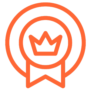Badge of excellence icon